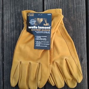 Wells lamont leather work gloves ex large